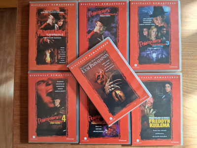 Painajainen Elm Streetillä 1-7 DVD:t