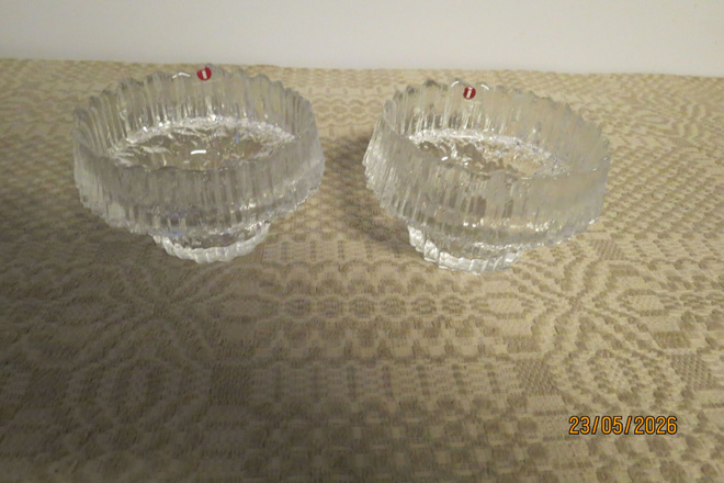 2 KPL IITTALA STELLARIA TUIKKULYHTY TAPIO WIRKKALA