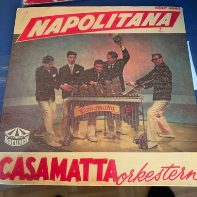 CASAMATTA- orkestern: Napolitano- EP * SWE 1959