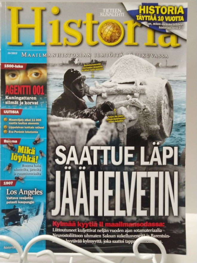 Historia lehti 16 2015 Tieteen Kuvalehti