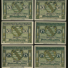 Saksa 3x50 + 3x75 Pfennig, Auerbach 1921 - pikkukuva 2