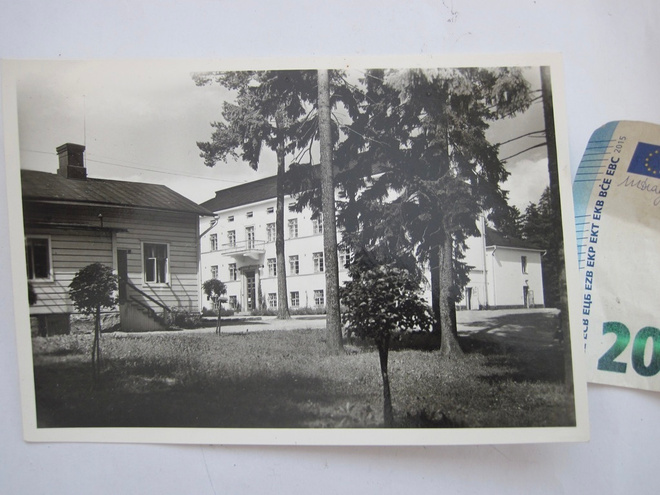 VANHA Postikortti Helsinki Malmi 1950-l Alkup.Mallikappale