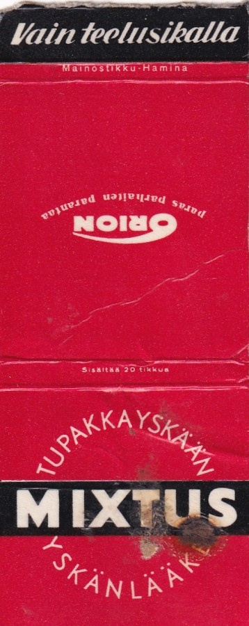 Orion, Yskänlääke tupakkayskään   b640