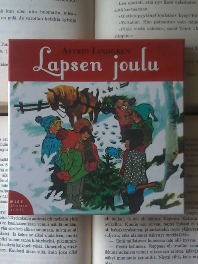 Astrid Lindgren - Lapsen joulu (äänikirja, CD)