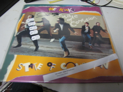 KINKS - STATE OF CONFUSION LP MICK AVORYN NIMMARILLA !