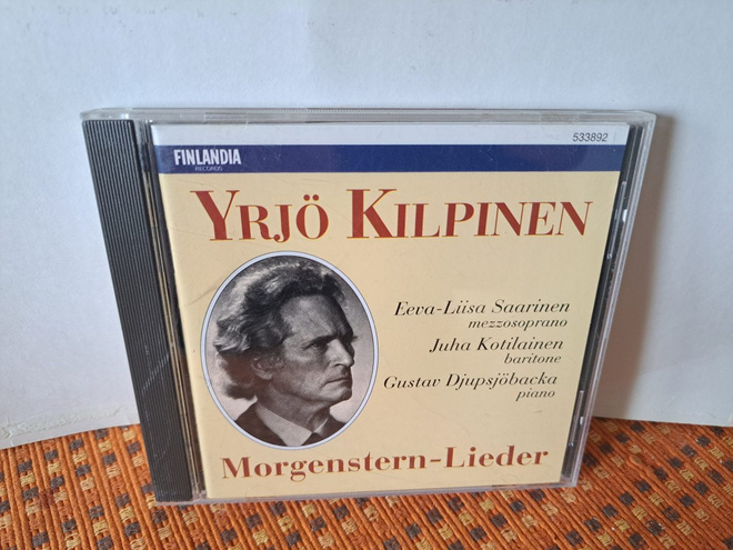 Yrjö Kilpinen:Morgenstern-Lieder-Saarinen-Kotilainen etc CD