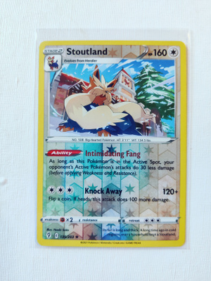 Stoutland Reverse Holo Rare