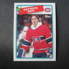 1988-89 TOPPS #116 PATRICK ROY TOKAN VUODEN KORTTI - pikkukuva 1