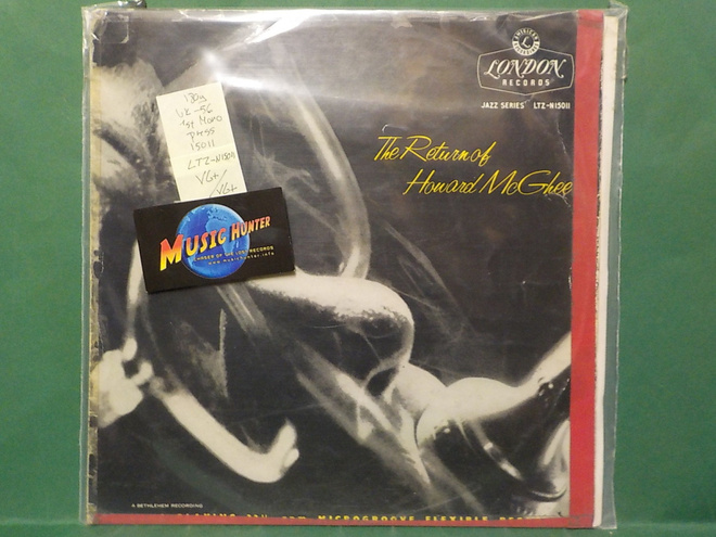 HOWARD MCHEE - THE RETURN OF HOWARD MCGHEE VG+/VG+ LP