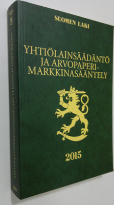 Yhtiölainsäädäntö ja arvopaperimarkkinasääntely 2015