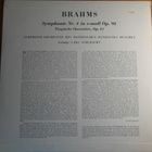 Brahms:Symphony No.4/Tragis Overture LP - pikkukuva 2