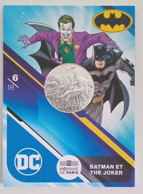 10 € Juhlaraha 2025 DC COMICS 90-vuotta BATMAN & JOKERI