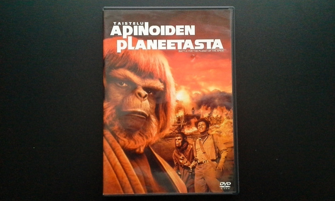 DVD: Taistelu Apinoiden Planeetasta (1973/2011)