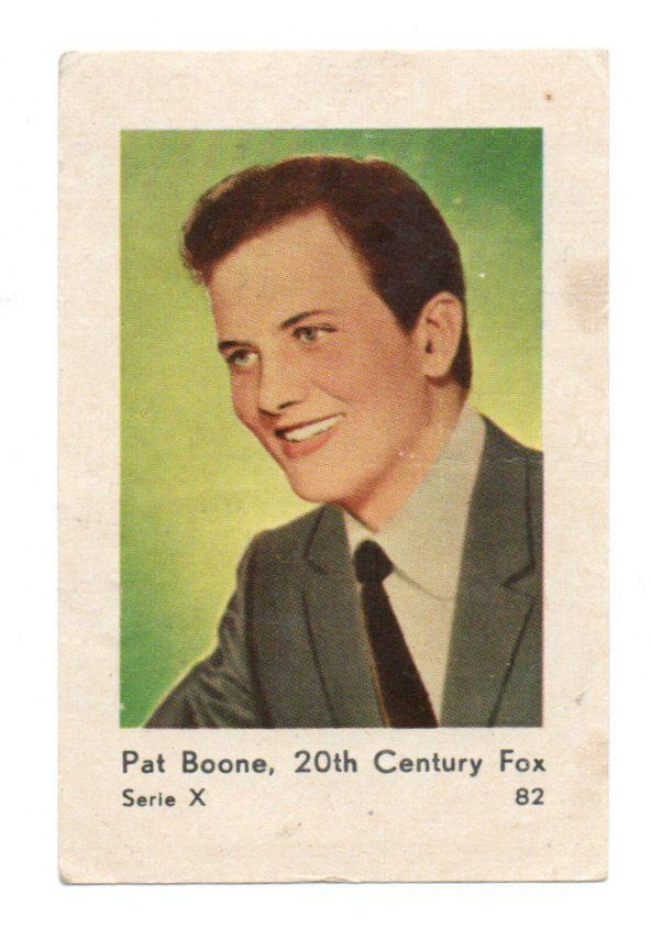 Purkkakuva Hellas Serie X n:o 83 PAT BOONE