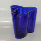 Iittala AALTO maljakko koboltinsininen signeerattu+numeroitu - pikkukuva 1