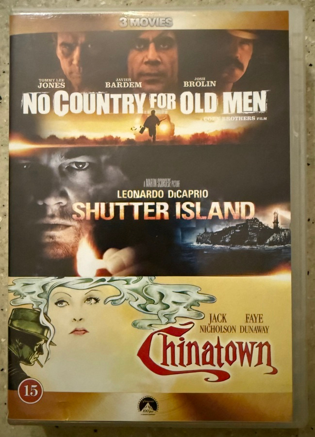 [DVD] NO COUNTRY FOR OLD MEN / SHUTTER ISLAND / CHINATOWN