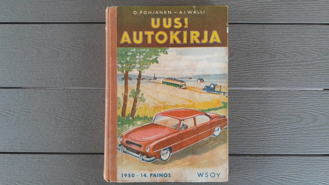 Uusi Autokirja 1950 14 p. (WSOY 1950)