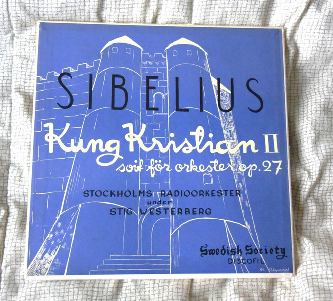 Sibelius– Kung Kristian II - Svit För Orkester, Op.27 LP