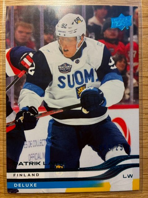 Patrik Laine 25-26 UD Extended #660 Deluxe 090/250