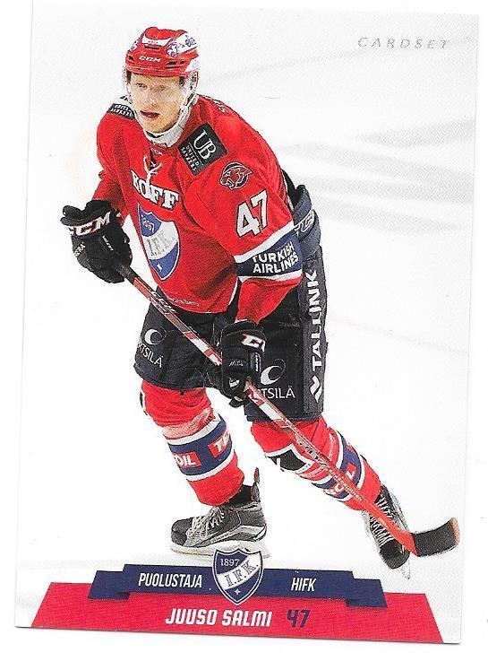 2017-18 CardSet #7 Juuso Salmi HIFK