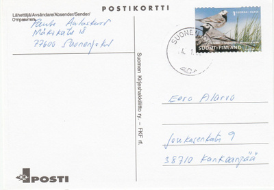Postileima, SUONENJOKI