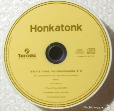 Honkatonk • Vanha mies hautausmaalla PROMO CDr-Single
