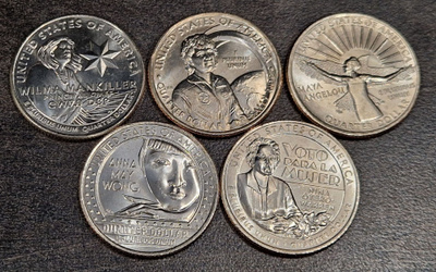 USA American women quarters 2022 P UNC