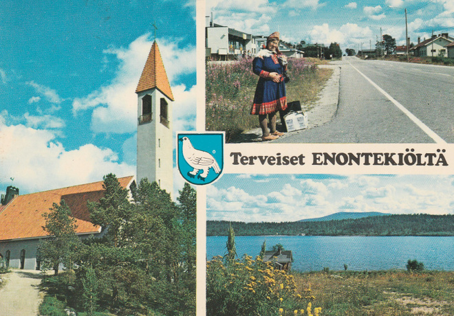 KIRKKOKORTTI - ENONTEKIÖN KIRKKO - 10