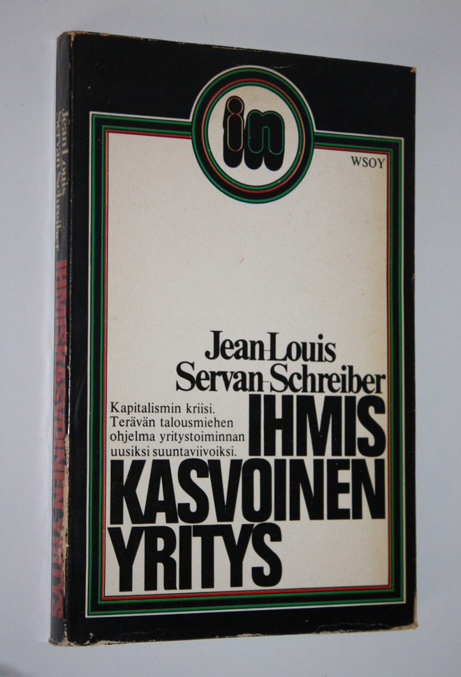 Jean-Louis Servan-Schreiber : Ihmiskasvoinen yritys