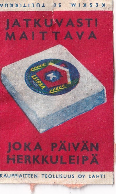 Jatkuvasti maittava K - leipä    5/10