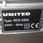 United RCD5353 radio cd-soitin (MP3) stereo matkaradio - pikkukuva 4