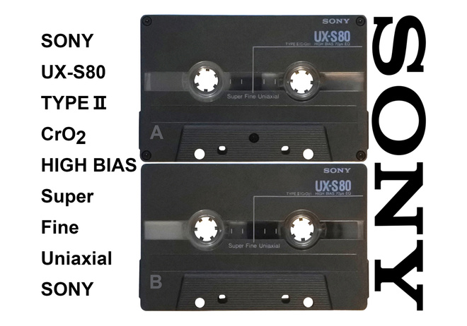 C-KASETTI SONY UX-S80 min. - ILMAINEN TOIMITUS
