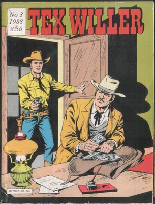 Tex Willer 3/1988 Kaksi tappajaa 3/3 / Verta autiomaassa 1/2