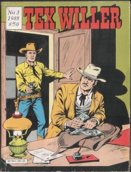 Tex Willer 3/1988 Kaksi tappajaa 3/3 / Verta autiomaassa 1/2