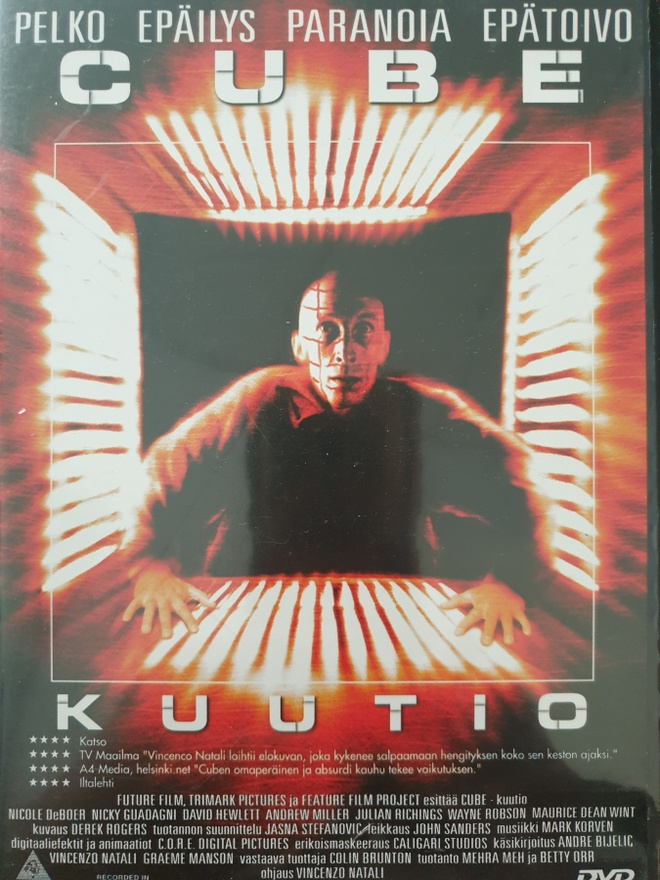 Cube / Kuutio DVD