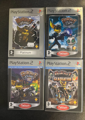 Ratchet PS2-Pelejä