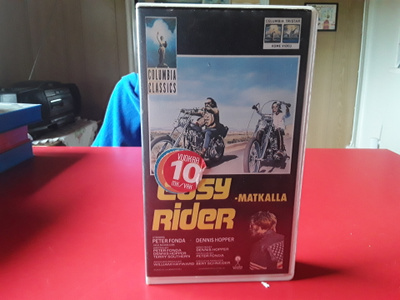 Easy Rider - Matkalla VHS. Vanha vuokraleffa