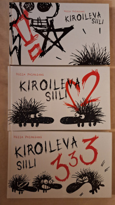 Sarjakuvakirjat Kiroileva Siili 1-3, Milla Paloniemi
