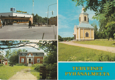 KIRKKOKORTTI - PYHÄSALMEN KIRKKO - 2
