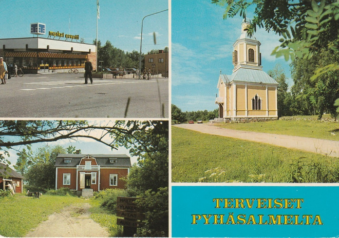 KIRKKOKORTTI - PYHÄSALMEN KIRKKO - 2