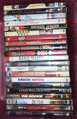 Suomi DVD 53kpl Lähtö 0€