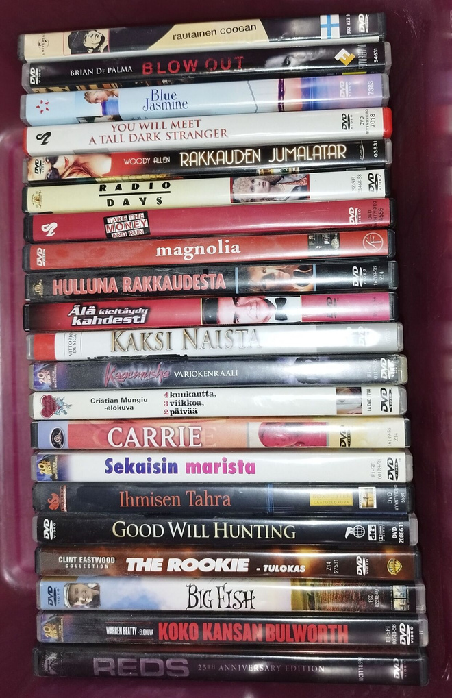 Suomi DVD 53kpl Lähtö 0€ 