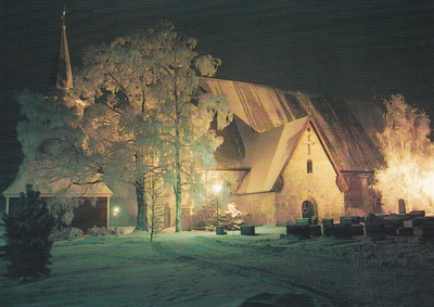 KIRKKOKORTTI - ULVILAN KIRKKO - 2