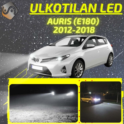 AURIS (E180) 2012-2018 Ulkoiset LED -valot
