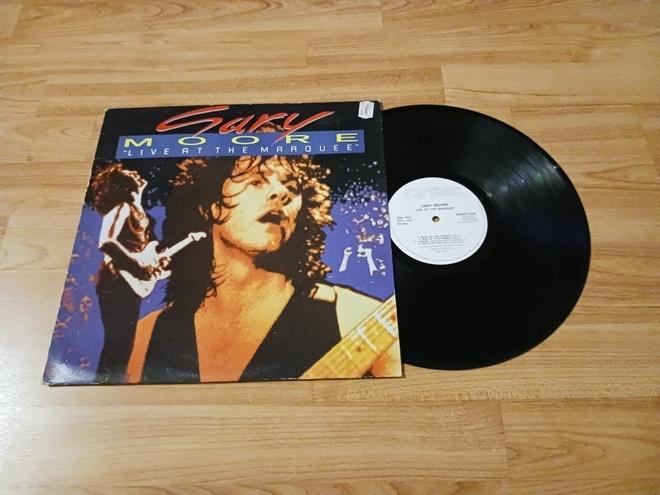 Gary Moore – Live At The Marquee lp orig 1987 Hard Rock