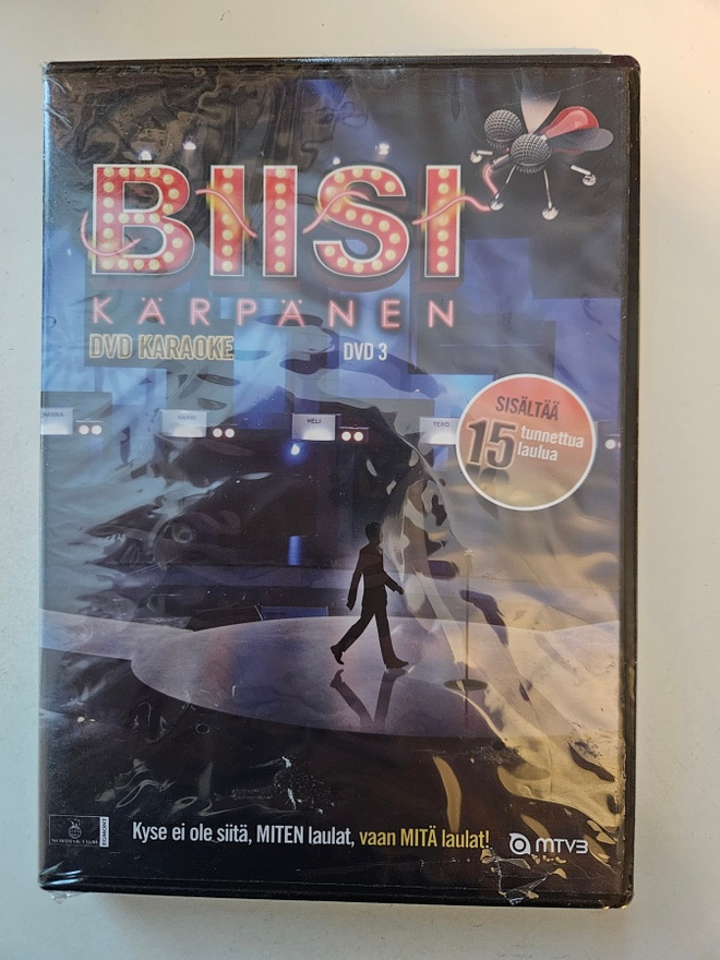 Biisi Kärpänen, karaoke, dvd 3 (UUSI) - DVD