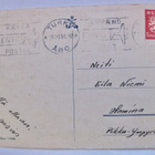 VANHA Postikortti Uudenmaan Ratsumies Asepuku 1951 - pikkukuva 2