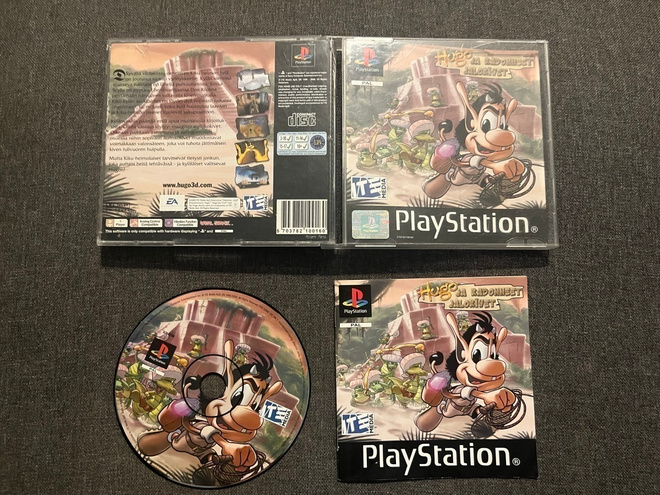 Hugo Ja Kadonneet Jalokivet PS1 (Suomitekstitys)