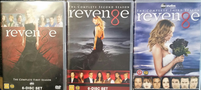 REVENGE - KOSTO - KAUSI 1-3 -DVD