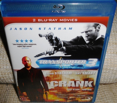 Transporter 3 & Crank [2x Blu-ray] (2 elokuvaa)